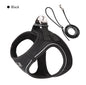 Dog Harness Leash Set for Small Medium Dog Adjustable Reflective Puppy Cat Harness pet Vest Chihuahua Dachshund Outdoor Walking