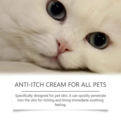 Yegbong Mild Pet Anti-Itch Cream – Relieves Dryness & Allergic Itching, Hormone-Free & Non-Irritating, Reduces Scratching Damage