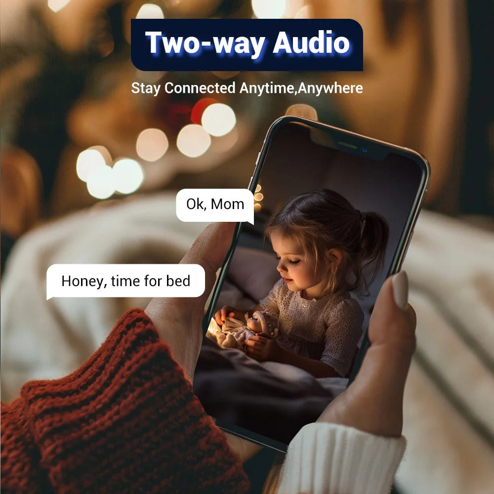 BoyKeep App 5G Security Baby Camera Indoor Home Security Wifi 1080P Pet Dog Camera with Phone App Motion Detection 2-Way Talk
