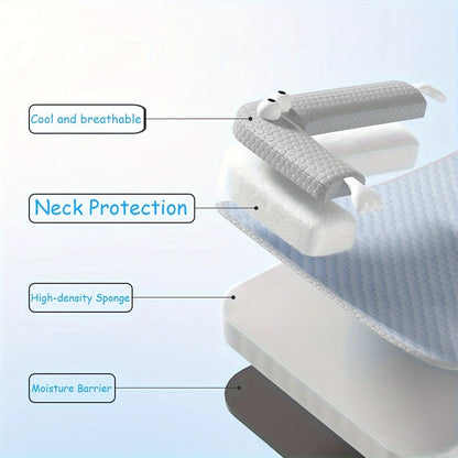Dog Cool Mat Big-eyed Monster Breathable and Absorbent Mat Summer Cooling Sleeping Washable Pad Cool Nest for Cats Dogs