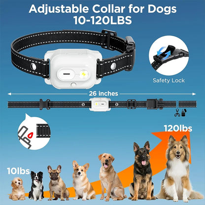3300ft Waterproof Dog Training Collar – IP67 Shock, Vibration & Sound Remote Control