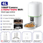 Automatic Cat Feeder Camera Furpipi Pet Smart Cat Food Kibble Dispenser Tuya Control WiFi Auto Feeder For Cats Dog Accessories