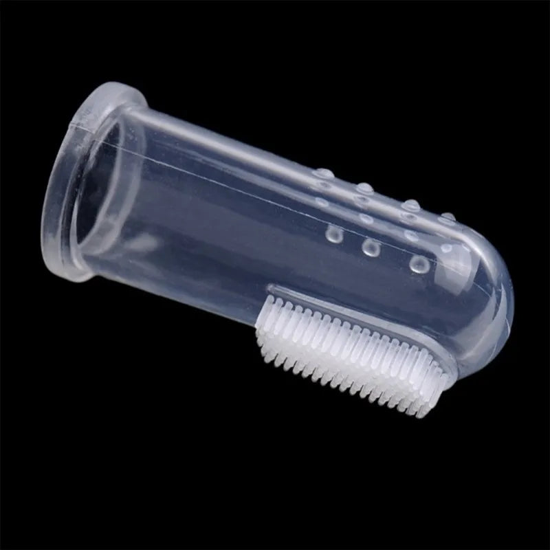 10-Piece Silicone Finger Toothbrush Kit – Dog & Cat Dental Care Brush Set
