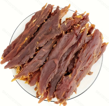 200g/400g(7.05oz/14.1oz) Duck Jerky Dog Treats For Small, Medium, Large Dog, Made With Real Pure Duck - Healthy