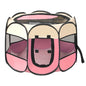Folding Pet Tent Dog House Camping Accessories Pet Cage Octagonal Cage Fence Outdoor Playpen Puppy Shelter