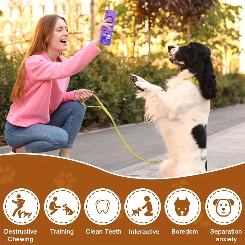 Teething Toys for Puppies That Resemble Remote Controls, These Colorful Chew Toys Are Designed to Entertain And Stimulate Teething Puppies.